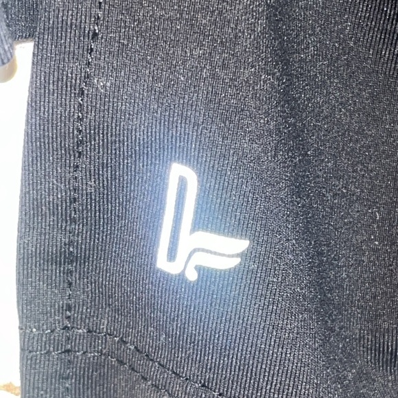 Fabletics Demi Lovato Workout Tank Tansy Pink Black Mesh Racerback sz M - Picture 5 of 7